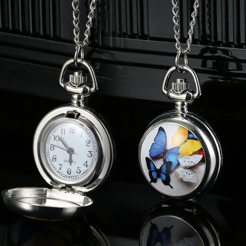 Lady locket pendant quartz - pendant,