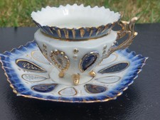 ANTIQUE COBALT AND GOLD