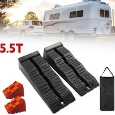 2Pcs/Set Caravan Levellers Campervan 5.5T Trailer Motorhome Levelling Block Ramp
