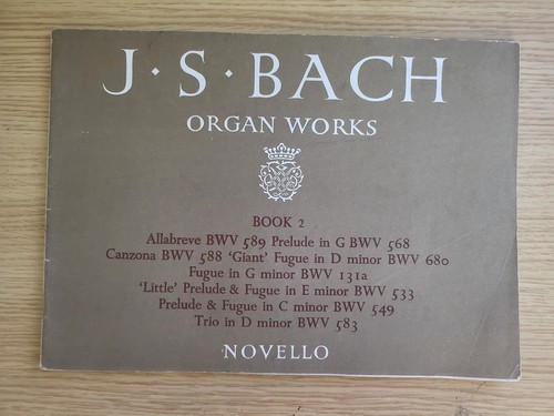 Bach organ works - 2,