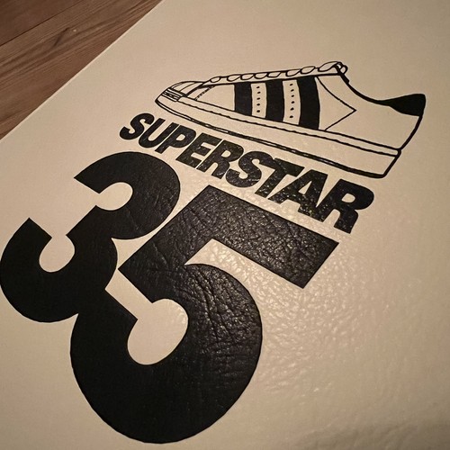 Rare leather hardback adidas - leather,