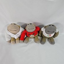 PG Tips Monkey Plush Full Trio Holiday Edition Soft Toys Collectible Gift Set