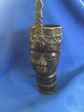 20th Century Benin Bronze King Oba