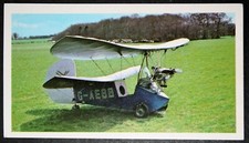 FLYING FLEA   MIGNET POU DU CIEL  Light Aircraft   Colour Photo Card  EE28M