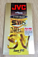 JVC S-VHS Master Tape SV240