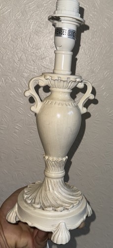 Vintage ivory painted resin - ivory,