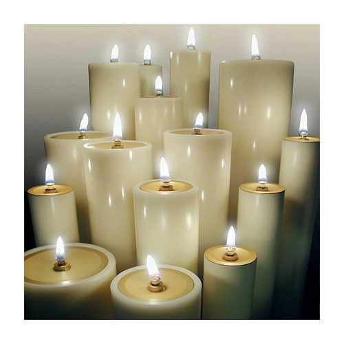 Church oil candles 10cm - oil, 4-10cm