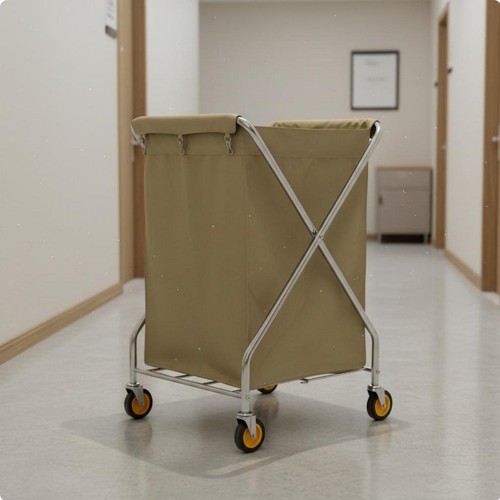 Industrial laundry cart with - industrial,