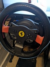 Thrustmaster T150 Racing Wheel (Modded) With Shifter And Pedals
