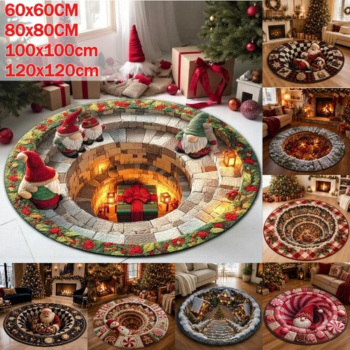 Christmas decorations rug - 3d,