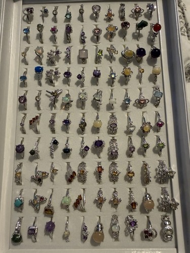 Crystal rings wholesale bundle - crystal,