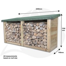 Wooden Timber Log Store