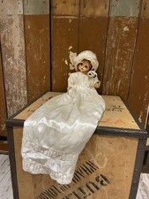 Vintage Pedigree Doll In White