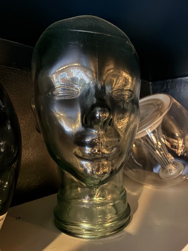 Glass head display - glass,