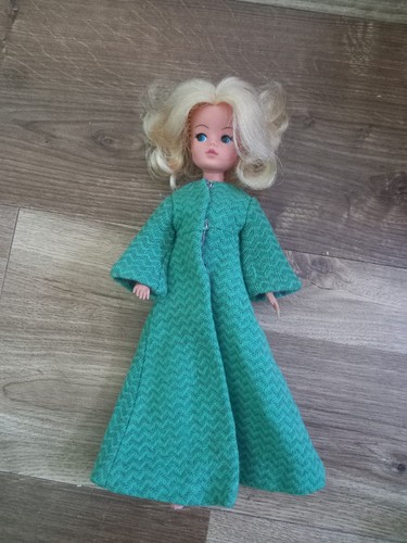 Vintage sindy homemade green - sindy,