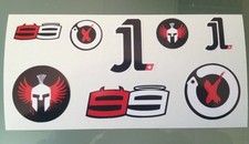 TP Jorge Lorenzo Stickers -