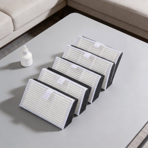 Robot vacuum filter captures - robot,
