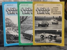 3 vintage Jaguar driver