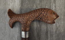 Brown Trout Collectors Cane