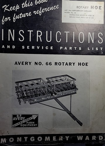 Montgomery ward avery - b.f,