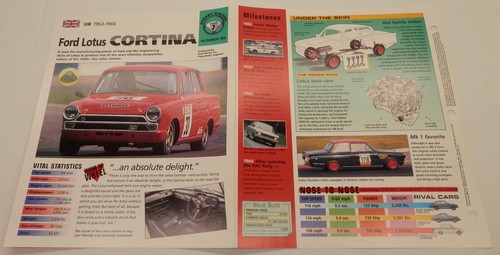 Ford lotus cortina - lotus, 1963-1966