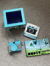 Diana Mini Superstar 35mm Lomography Camera | Urban Outfitters Glitter Blue