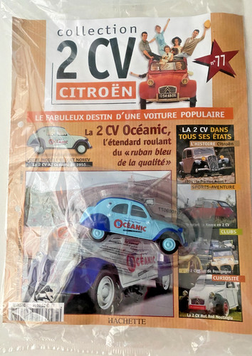 Norev hachette citroen 2cv - norev,