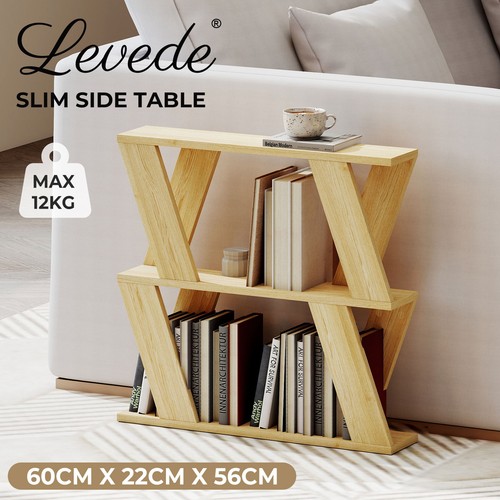 Levede slim side table - table, with