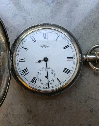 Antique 1921 waltham - waltham, sterling