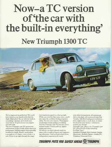 Triumph 1300 original uk - triumph, tc