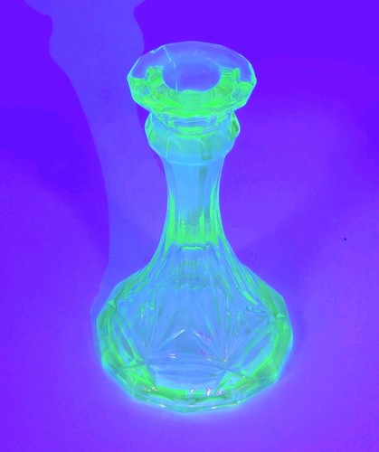 Vintage art deco uranium glass - vintage,