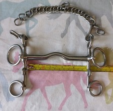 5" Eldonian Show Pelham Horse Bit. In Excellent Condition.