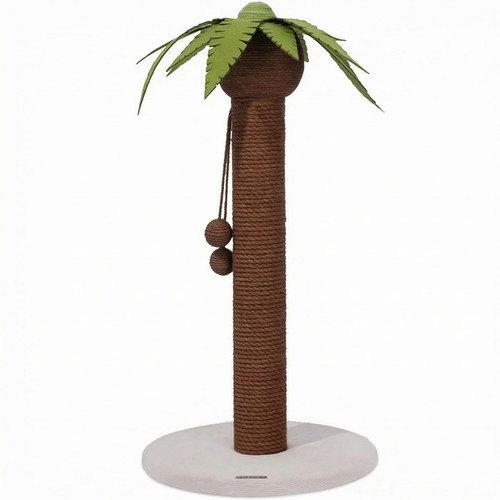 Coconut tree feline scratcher - tree,