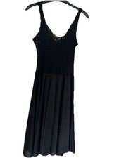 Vintage michael black lace - st,