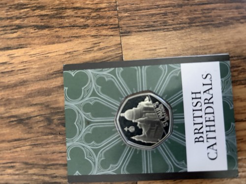 British cathedral 50p - british,