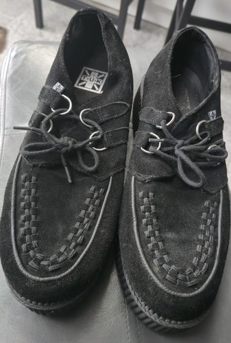 Black suede brothel - black,
