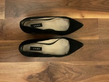 Black Suede DKNY Women’s Shoes - Size 6 uK / 39 EU Used