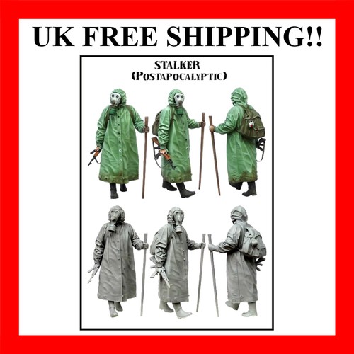 Scale resin figure model - resin,