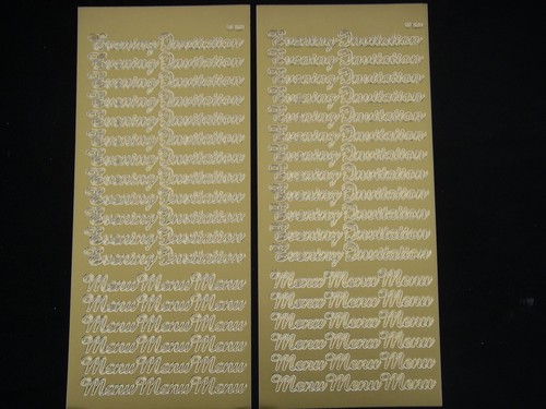 Job lot large greeting gold - 2,