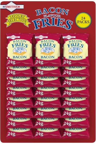 Smiths fries bacon snacks - smiths,