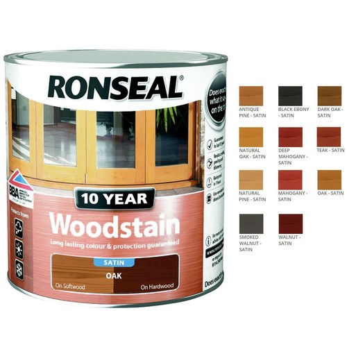 Ronseal year woodstain - 10,