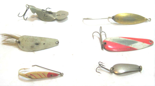 Lot vtg spoon lures fred - lot,