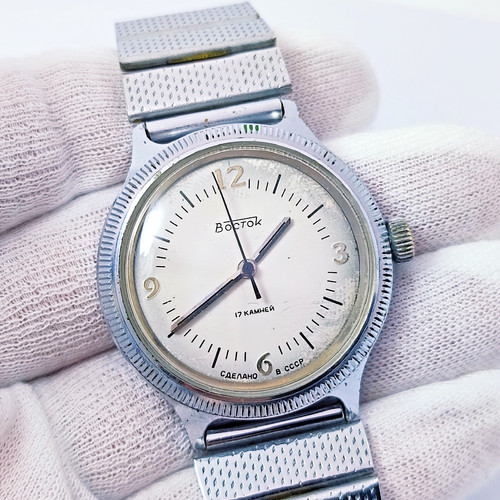 Vintage soviet wrist watch - soviet,