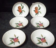 6 x Vintage Royal Worcester