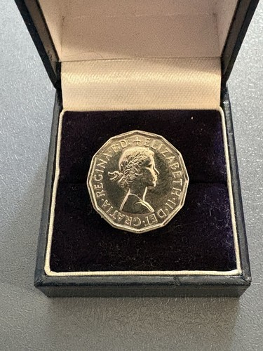 Vintage 1966 threepence coin - 1966,