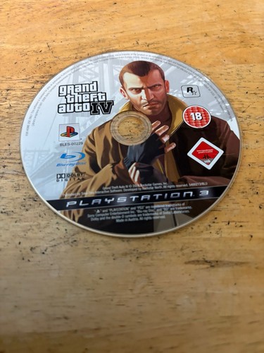 Grand theft auto ps3 pal - iv,