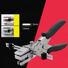 Oval Hole Puncher Punching