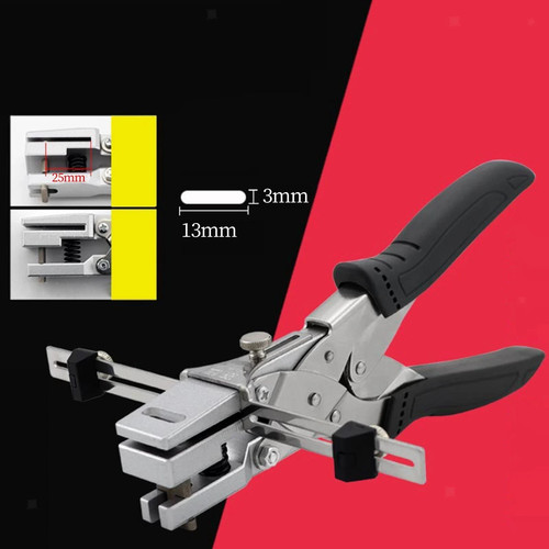 Oval hole puncher punching - oval,