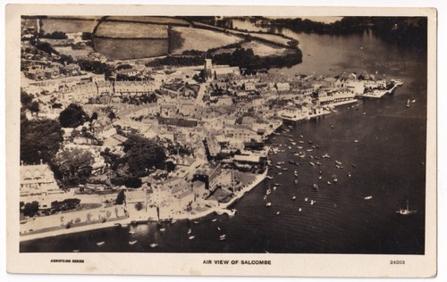 Salcombe devon aerial - salcombe, view