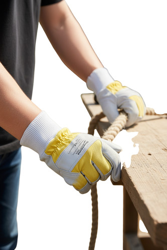 Tough hand wearing rigger - &,